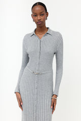 Gabriela Hearst Silk & Cashmere Knit Tenes Dress