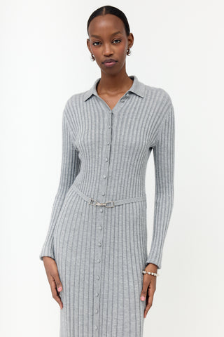 Gabriela Hearst Silk & Cashmere Knit Tenes Dress