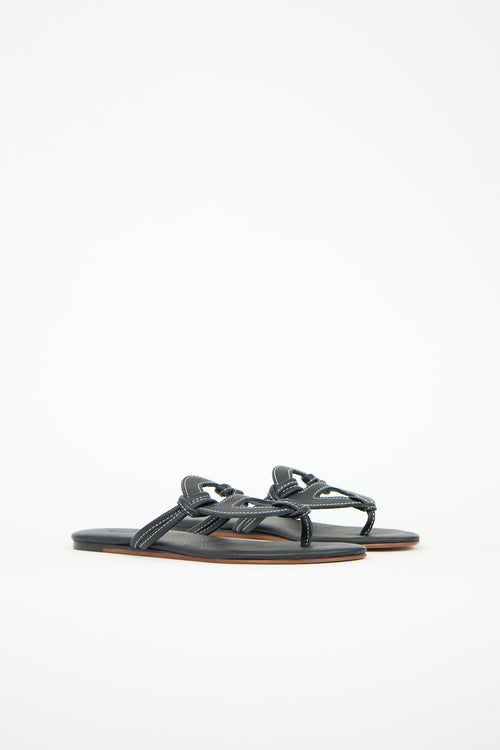 Galerie Des Tanneurs Leather Sandal