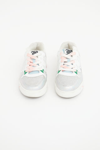 Galliano White Multicoloured Bianca Sneaker