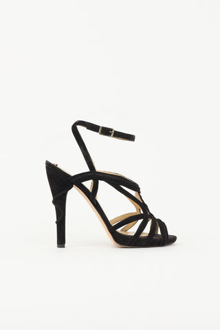 Galliano Suede Strappy Sandal