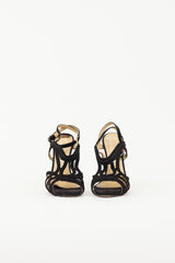 John Galliano Suede Strappy Sandal