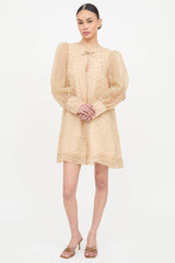 Ganni Patterned Layered Dress
