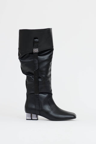Ganni Slouchy Knee Boot