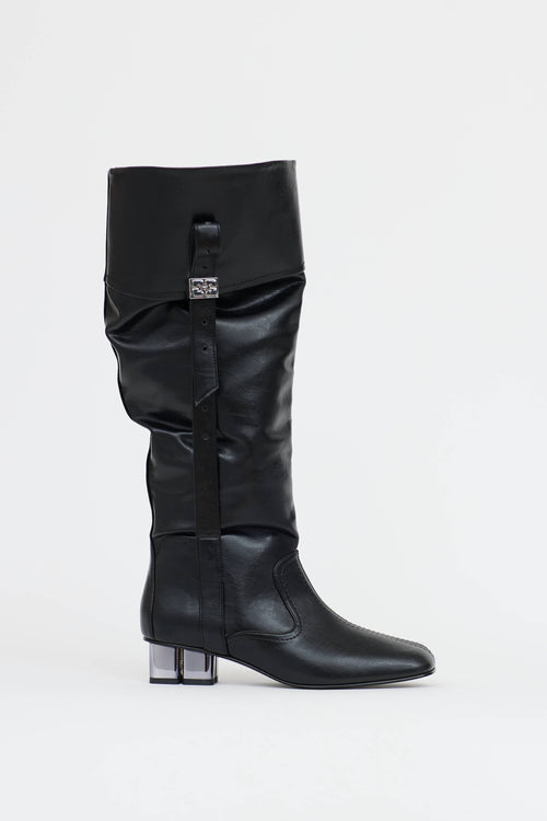 Ganni Slouchy Knee Boot
