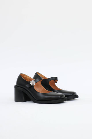 Embellished Mary Jane Heel