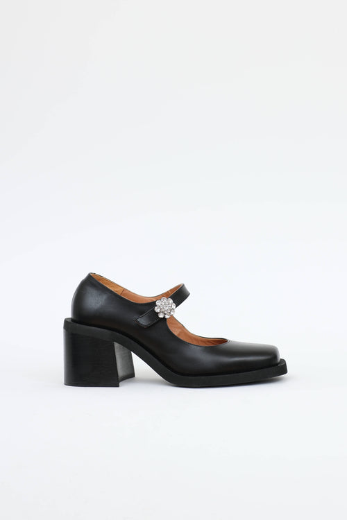 Embellished Mary Jane Heel