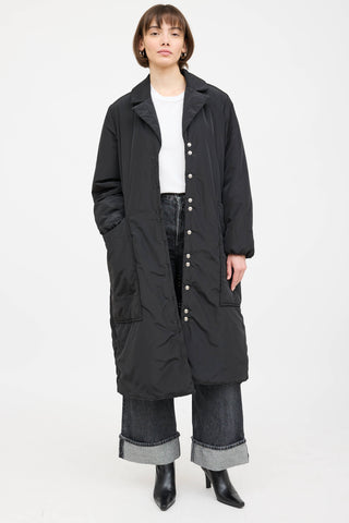 Ganni Nylon Padded Coat