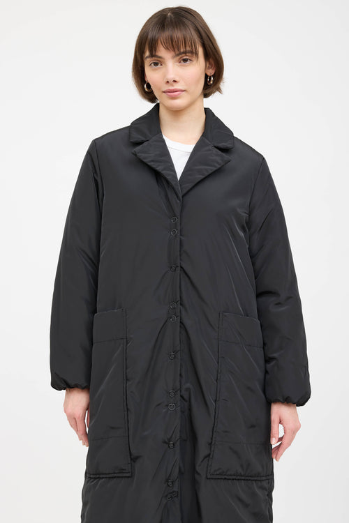 Ganni Nylon Padded Coat