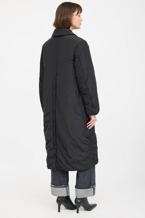 Ganni Nylon Padded Coat