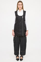 Ganni Nylon Quilted Vest