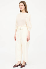 GanniPaperbag Belted Pant
