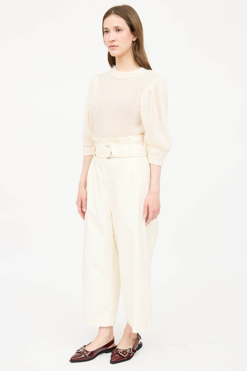 GanniPaperbag Belted Pant