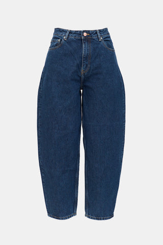 Ganni Dark Wash Stary Jeans