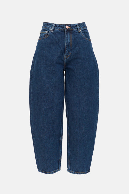 Ganni Dark Wash Stary Jeans