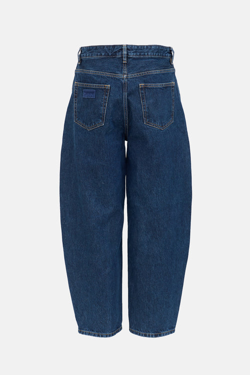 Ganni Dark Wash Stary Jeans