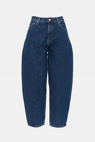 Ganni Dark Wash Stary Jeans