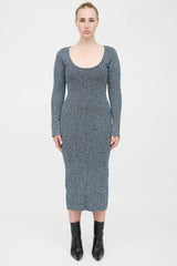 Ganni Knit Midi Dress