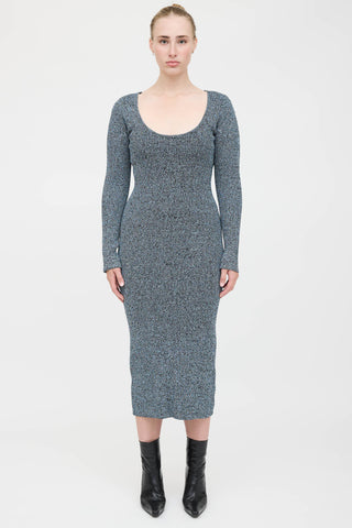 Ganni Knit Midi Dress