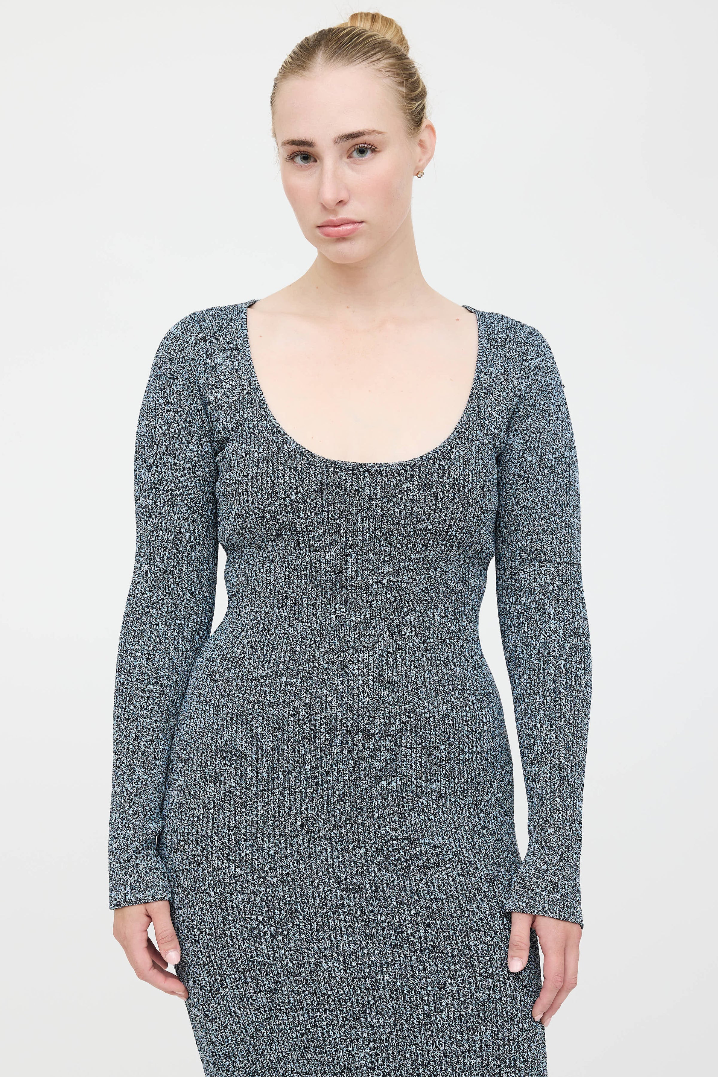 ganni knit midi dress Ganni Knit Midi Dress