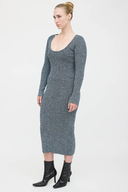 Ganni Knit Midi Dress