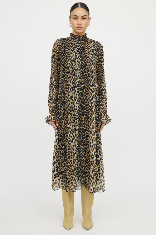 GanniPrinted Georgette Dress