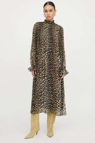 GanniPrinted Georgette Dress
