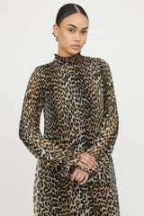GanniPrinted Georgette Dress