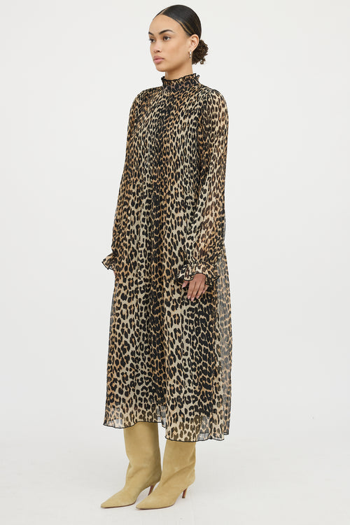 GanniPrinted Georgette Dress