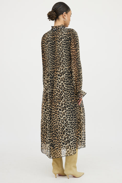 GanniPrinted Georgette Dress