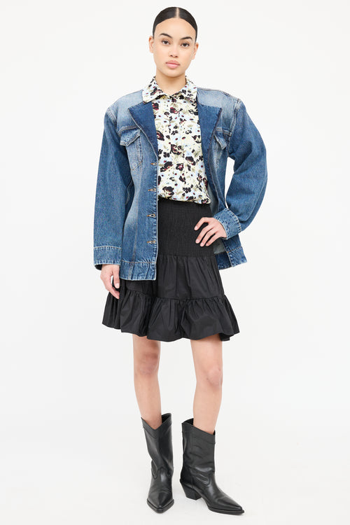 Floral Collared Shirt