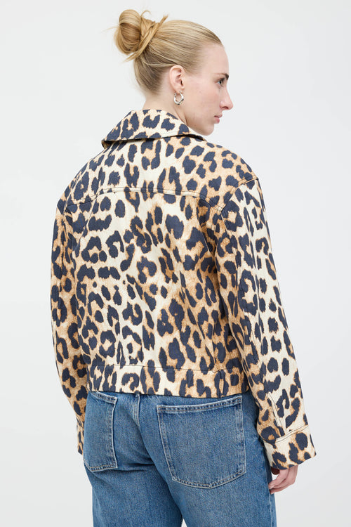 Ganni Printed Zip Jacket