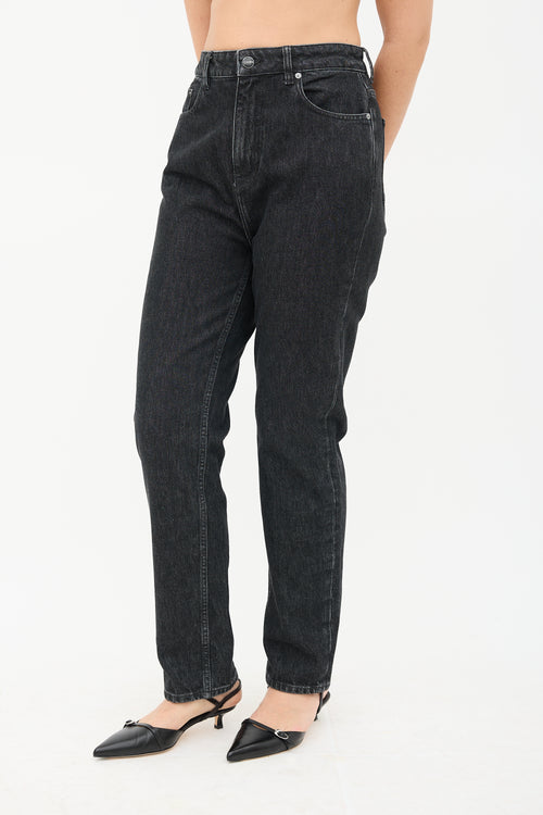 Ganni Washed Black Swigy Jeans