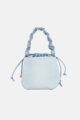 Ganni Denim Bou Bucket Bag