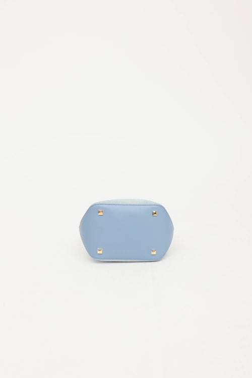 Ganni Denim Bou Bucket Bag