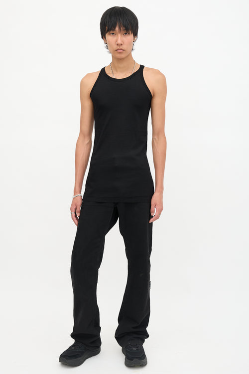 Gareth Pugh Wool Layered Tank Top