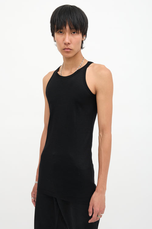 Gareth Pugh Wool Layered Tank Top