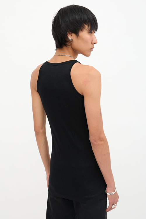 Gareth Pugh Wool Layered Tank Top