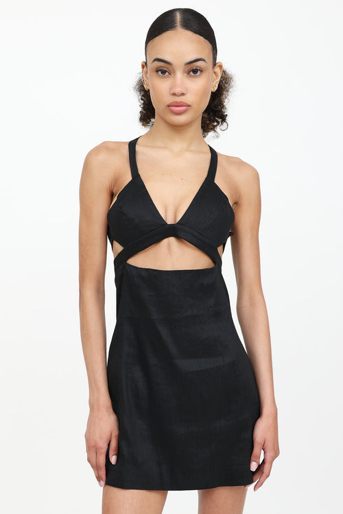 Gauge81 Linen Guyra Mini Dress