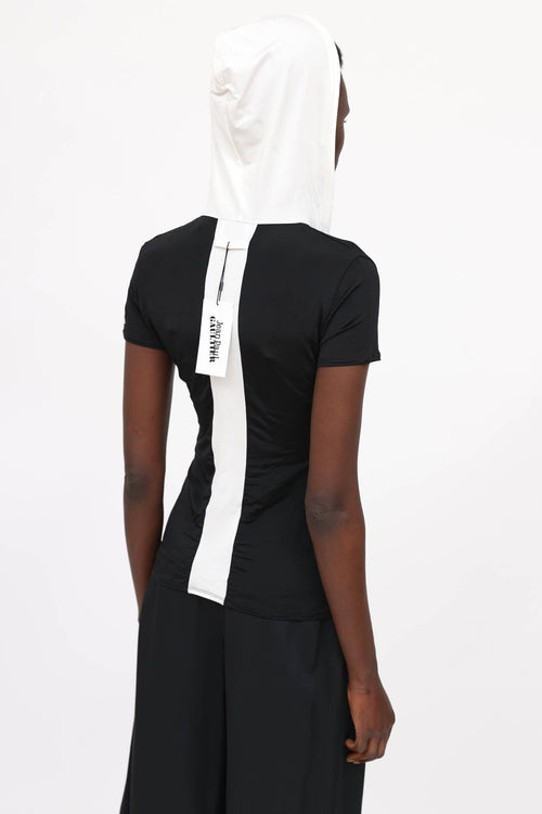 Jean Paul Gaultier Hooded Zip Top