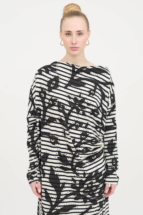 Anglomania Cotton Patterned Dress