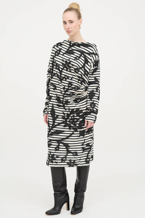 Anglomania Cotton Patterned Dress