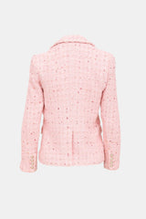 Generation Love Tweed Double Breasted Blazer
