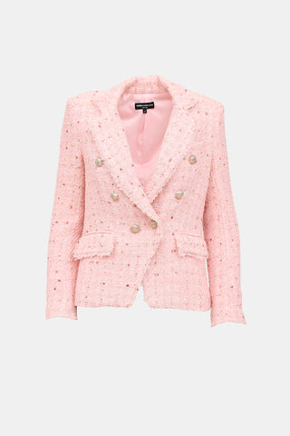 Generation Love Tweed Double Breasted Blazer