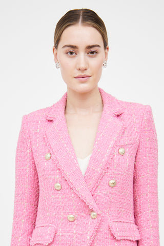 GenerationLove Pink Tweed Button 2 Piece