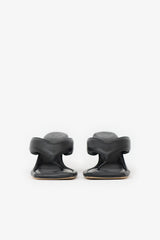 Gia Borghini Leather Square Toe Sandal