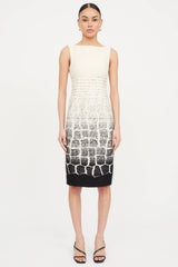 Giambattista Valli Textured Sleeveless Dress