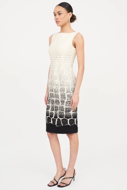 Giambattista Valli Textured Sleeveless Dress