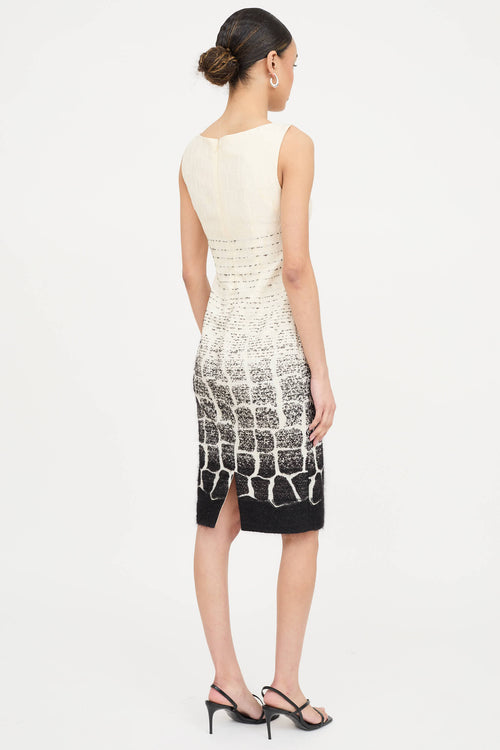 Giambattista Valli Textured Sleeveless Dress