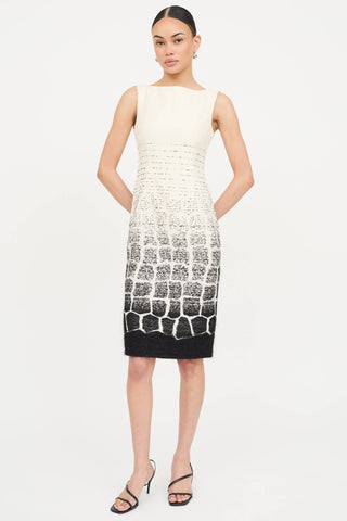 Giambattista Valli Textured Sleeveless Dress